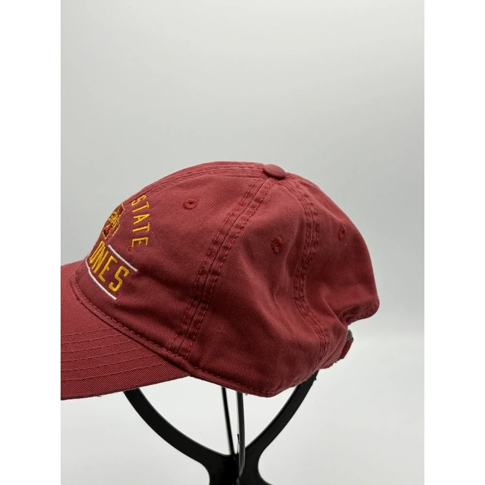 Iowa State Cyclones Hat ISU Cap OSFM Red NCAA Legacy 92 Strapback